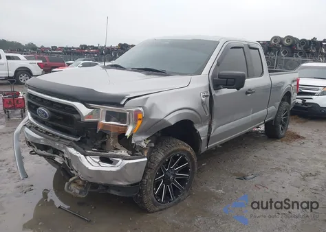 2022 Ford F-150 Xlt из США, поврежденный, VIN 1FTEX1EP0NKF30218